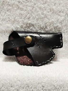 Vintage/Antique Thick Leather Mens/Womens Derringer Holster Excellent Cond.!!